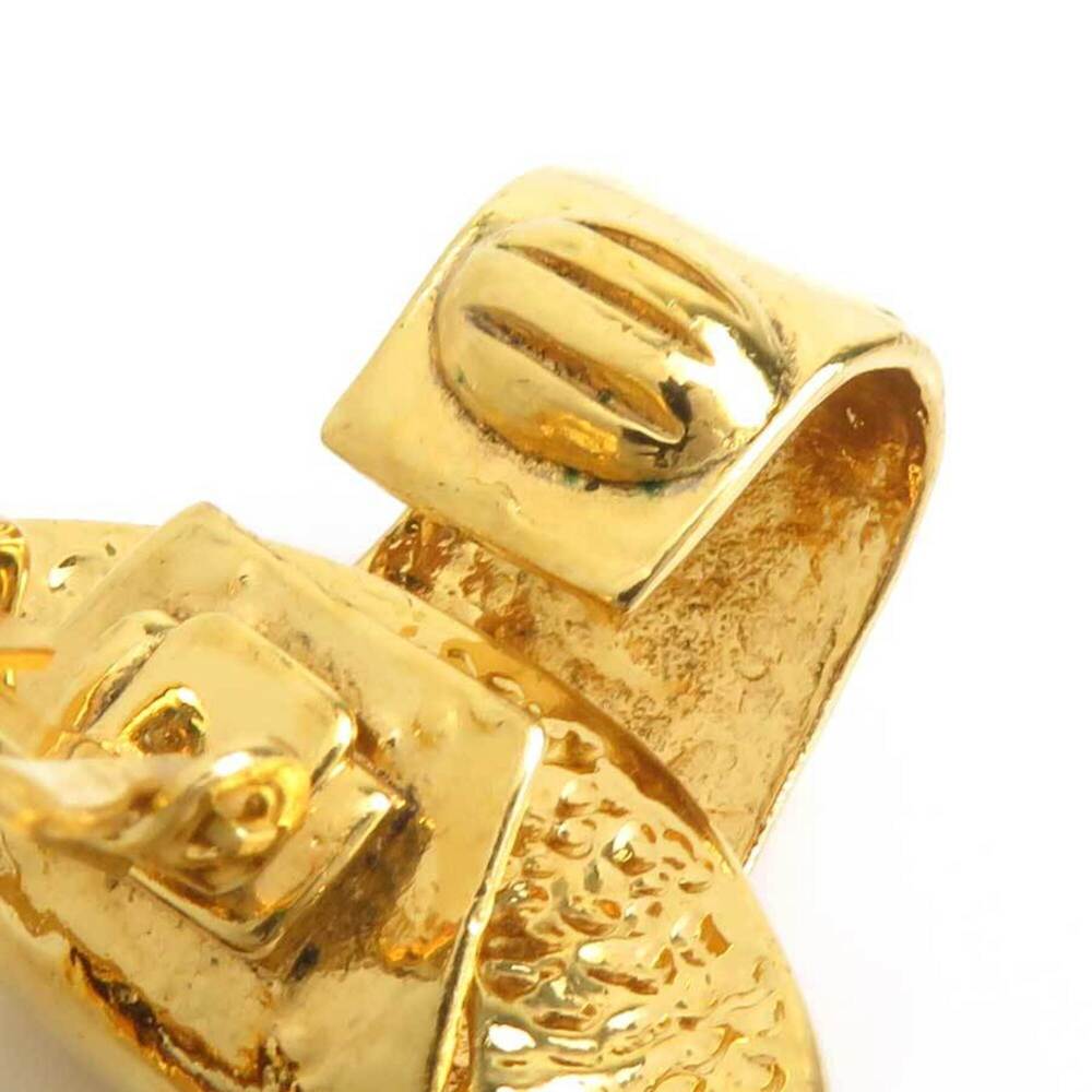 Chanel earrings, metal, gold, women's, h32612g - Picture 14 of 15